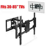 Full Motion TV Wall Mount Bracket Swivel For 32 40 42 49 50 55 60 65 70 75 80 85