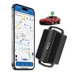 Traceur GPS Aimanté Puissant Amovible Suivi en Temps Réel Antivol APP sans Abonnement Carte SIM Requise GPS Tracker pour Voiture Moto Velo Vehicule 6 Mois d'Histoire Traqueur Alarme TK935