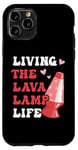 Coque pour iPhone 11 Pro Lampe à lave Life Collector années 70 hippie vintage