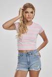 Urban Classics Randig topp (XL,Rosa/blå)