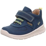 Superfit Boys Breeze Gore-tex First Walker Shoe, Blue Yellow 8030, 9.5 UK Child Wide