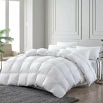 £300 Snuggledown Luxury Goose Feather Down Fill Duvet 10.5 Tog, Double/Deep Wall