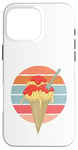 Coque pour iPhone 16 Pro Max Spaghetti glaces cornet marinara fourchette nourriture