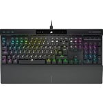 Corsair K70 Pro RGB Clavier de Jeu Filaire Optique-Mécanique - Commutateurs linéaires OPX - Claviers PBT Double-Shot - Compatible