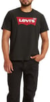 Levi's Men's Graphic Set-In Neck T-Shirt, Graphic H215-Hm Black, XL