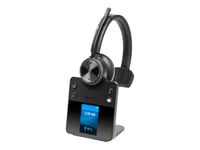 Poly Savi 7410 Office - Savi 7400 Series - Headset - På Örat - Dect / Bluetooth - Trådlös - Svart