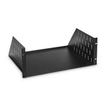 Adam Hall 87554 19" Rack Tray 4U 375 mm depth