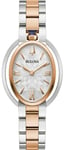 Bulova 98L322 Rubaiyat Sølvfarvet/Rosaguldtonet stål Ø29 mm