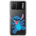 ERT GROUP Coque de téléphone Portable pour Xiaomi REDMI 9T/ POCO M3 Original et sous Licence Officielle Disney Motif Stitch 019 Parfaitement adapté à la Forme du téléphone Portable, partiel imprimé