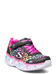 Girls S-Lights Heart Lights - Love Match Patterned Skechers