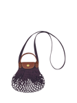 Longchamp Le Pliage Filet Mini Top Handle Mesh Bag