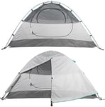 FE Active Camping Tente 2 Personnes - Tente 4 Saisons 1-2 Places de Haute Qualité Imperméable Indéchirable Double-Toit avec Armature Aluminium pour Camping et Randonnée | Conçue en Californie, USA