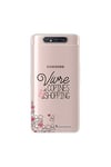 La Coque Francaise et étui téléphone mobile samsung galaxy a80 360 intégrale transparente vivre de copines tendance la coque francaise.