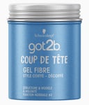 Gel Got2b décoiffant SCHWARZKOPF coup de tête gel fibre 1 pot