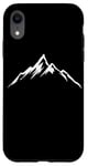 Coque pour iPhone XR Montagne Motif Ski Alpinisme Randonnée Montagne