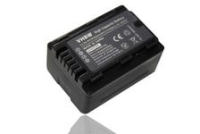 vhbw 1x Batterie remplacement pour Panasonic VW-VBK180-K, VW-VBK180 pour caméra vidéo caméscope (1600mAh, 3,6V, Li-ion) avec puce d'information