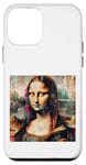 Coque pour iPhone 12 mini Graffiti abstrait art Leonardo Da Vinci Art Mona Lisa