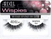 Ardell Wispies 701 False Eyelashes, Duo Adhesive Included, Medium Volume, Long