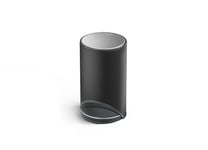 Joseph Joseph Arc 10L Slimline Pedal Bin with Easy Push Pedal, Liner Pocket, Soft-Close Lid, Fingerprint-Proof, Removable Inner Bucket, Carbon Black