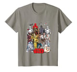 Youth Star Wars The Rise Of Skywalker Character Compilation T-Shirt