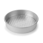 MasterClass Recycled Aluminium Loose Base Cake Pan, Round Baking Tin for Cakes, 20cm / 8” Cake Tin | Superior Heat Distribution & Warp Resistant