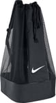 Nike Club Team Swoosh Ball Bag Sac de sport grand format, 86 cm, 164 liters, Noir (White)