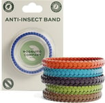 The Mosquito Company Leather Mosquito Repellent Wristband - One Single Bracelet