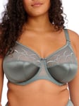 Elomi Womens Cate Underwired Bra - Grey Polyamide - Size 34H