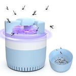 bubbacare Destructeur d'insectes électrique - Lampe UV électrique - Répulsif Contre Les parasites avec USB - Lumière Anti-moustiques à 180° - Piège à moustiques - pour l'intérieur et l'extérieur