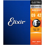 Elixir Nanoweb el-gitar 6str. (009-042) Super Light 12002