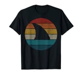 Shark Fin Vintage Scuba Diving Surf Retro Diver Gift T-Shirt