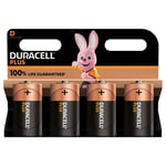 Duracell Plus D LR20 MN1300 1.5V Alkaline Batteries x 4 *Genuine Long Expiry*