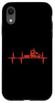 Coque pour iPhone XR Trucker Heartbeat Truck Driver Heartbeat