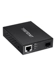 TRENDnet TFC-PGSFP - media converter - GigE