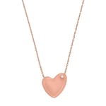 Skagen Women's Sofie Sea Glass Pink Heart-Shaped Pendant Necklace, SKJ1803791