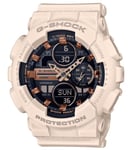 Montre - CASIO - G-Shock Classic Femme Blanc - Chrono 1/1000ème de s. - 5 alarmes - Etanche 20 bars