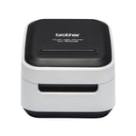 Brother VC-500WCR ZINK Zero-Ink Colour 313dpi Label Printer VC500WCRZU1 White