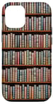 iPhone 15 Bookworm Librarian Book Lover Library Books Pattern Case