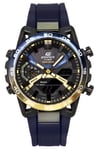 Casio Edifice Black Dial Tough Solar Sports 100M Men's Watch ECB-2000NP-1A