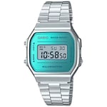 Casio Vintage A168WEM-2EF - Unisex - 37 mm - Digitaalinen - Digitaalinen/Älykello - Pleksilasi