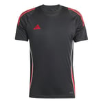 adidas Tränings T-Shirt Tiro 24 - Svart/Pure Ruby, storlek X-Large