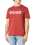 HUGO Men's Dulivio T-Shirt, Dark Red609, S