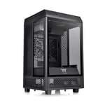 Thermaltake The Tower 100 Tempered Glass Mini Tower ITX Case - Black