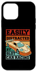 Coque pour iPhone 12 mini Easily Distracted By Slot Car Racing RC Car Minicar Slot