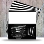 ROCK ON WALL Séparateur pour Vinyle en Plastique (10 pièces.)