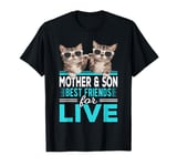 Mother And Son Best Friends For Life Fist Bump Matching T-Shirt