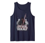 Star Wars The Force Awakens Vintage Kylo & Troopers Tank Top