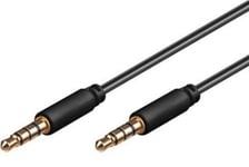 Premiumcord Premiumcord Cable Jack 3.5Mm 4 Pinový M/M 1M Pro Cable Apple Iphone, Ipad, Ipod