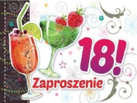 CUCARD Inbjudan ZZ-038 Födelsedag 18 drinkar (5 st)