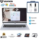 11.6PC Portable VANWIN Intel+8-256Go+Windows11+WiFi+Bluetooth+écran tactile+rotation 360° Basique&Bureautique Ordinateur portable